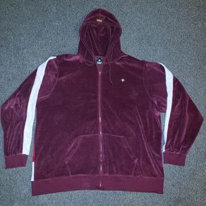 L.R.G Method Full Zip Velour Hoodie 4xl
